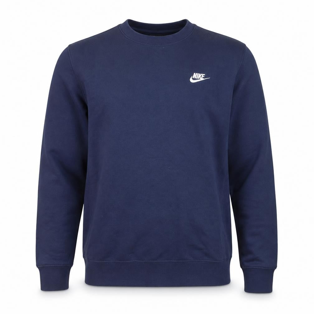 Nike Men's Blue Crew Neck Pullover Sweatshirt Size M