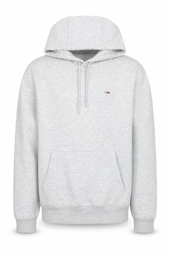 Tommy Jeans Men's Grey Pullover Hoodie Small Regular Fit
