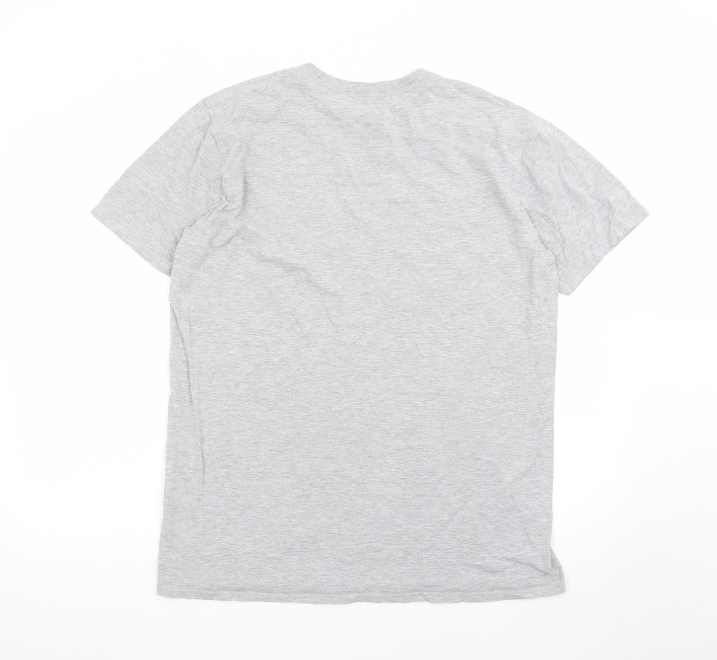 Guinness Men's Grey Short Sleeve Graphic T-Shirt Large