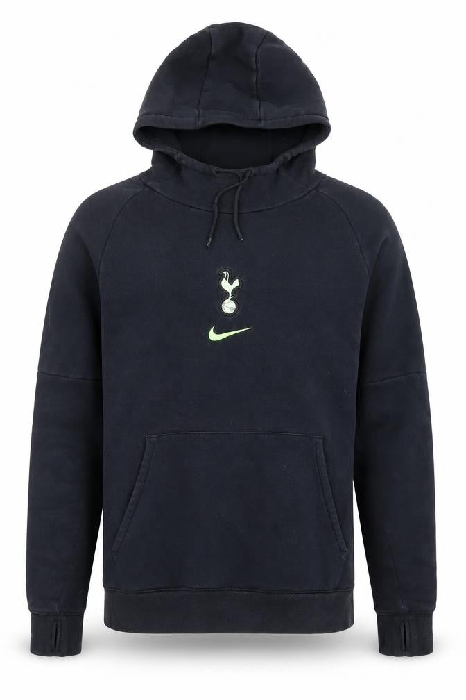 Nike Mens Black Pullover Hoodie Tottenham Hotspur Medium