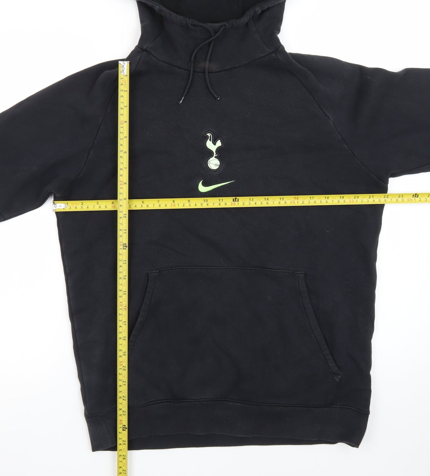 Nike Mens Black Pullover Hoodie Tottenham Hotspur Medium