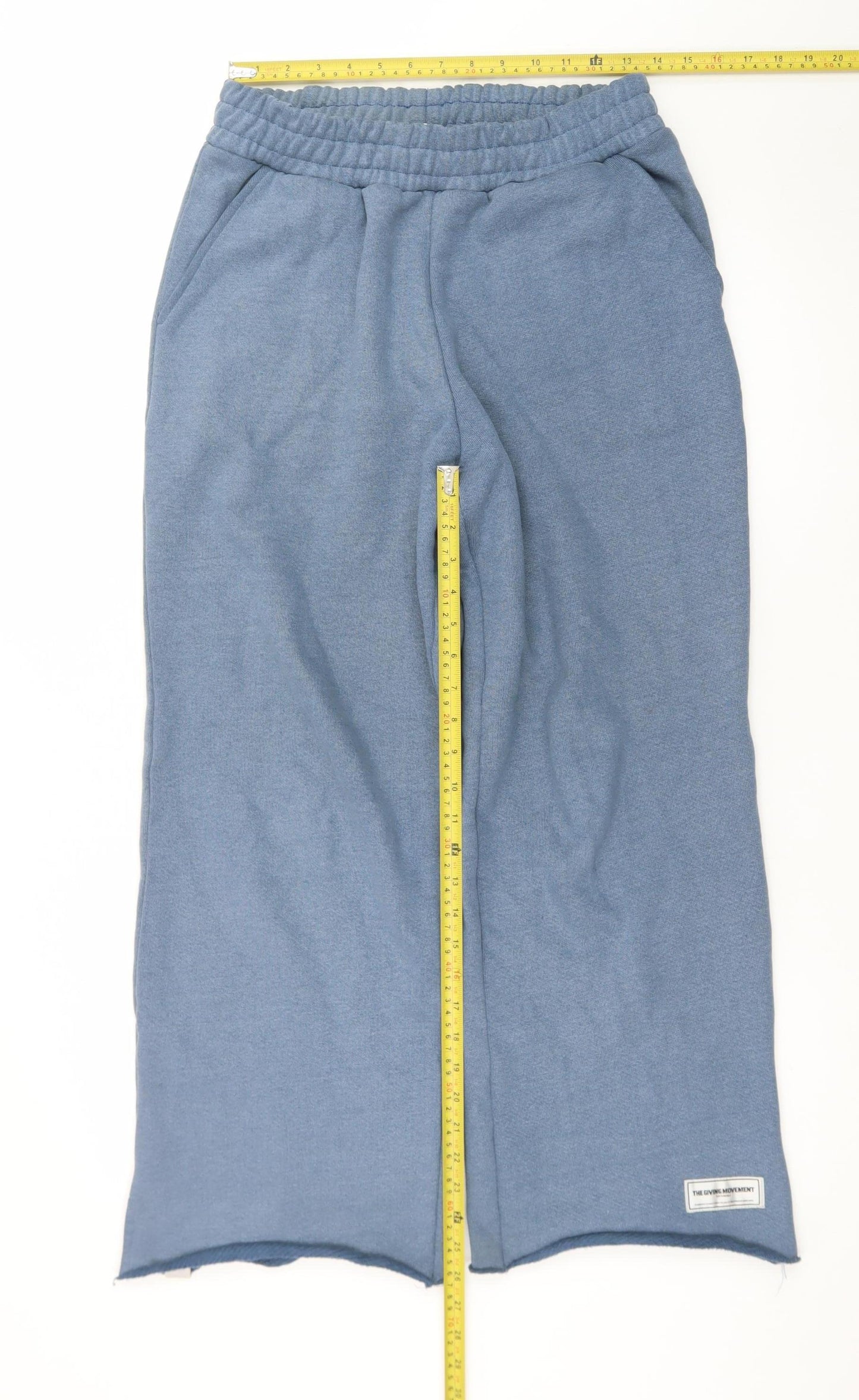 The Giving Movement Men's Blue Regular Fit Sweatpants S