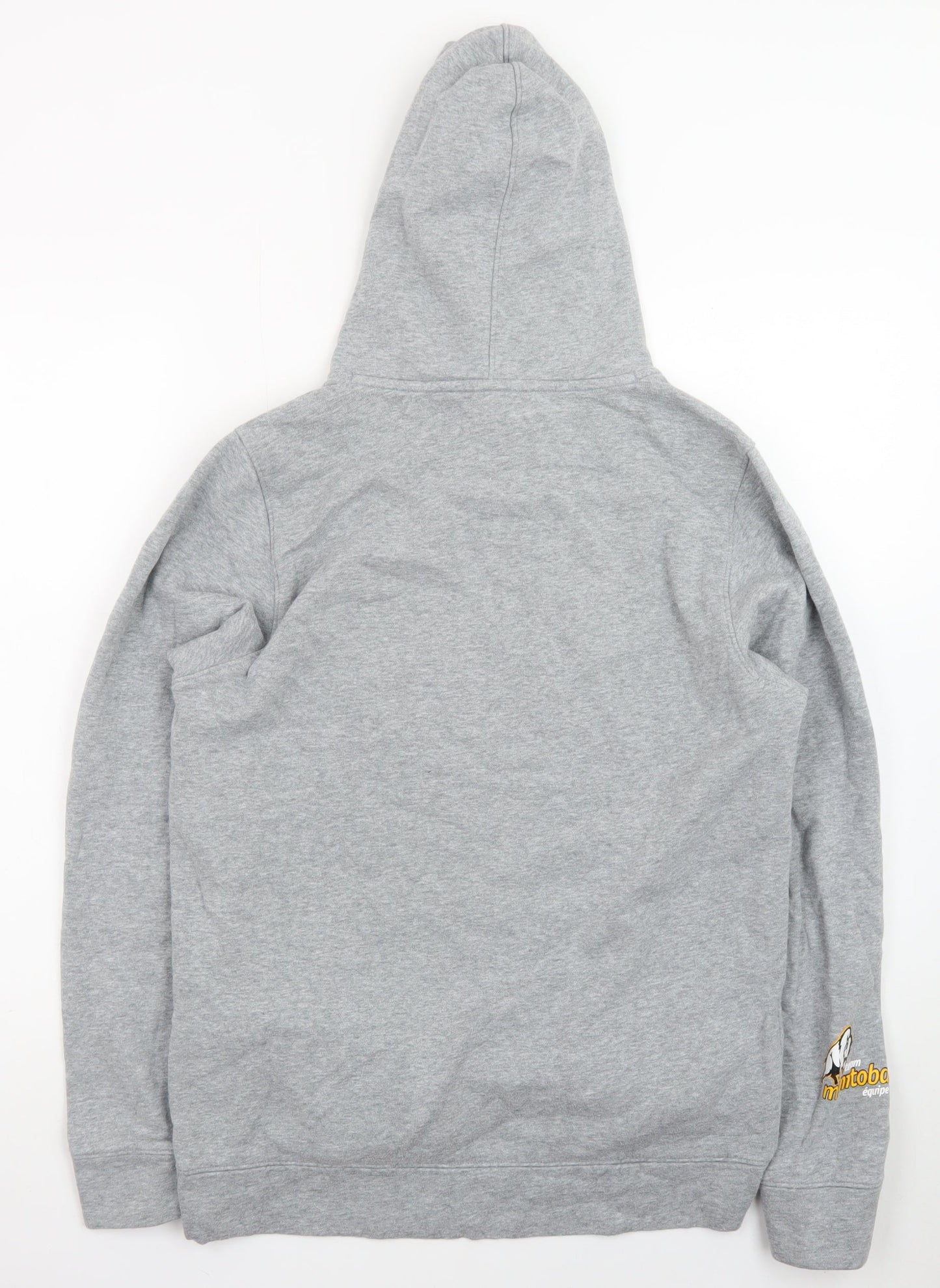 Under Armour Men's Grey Pullover Hoodie Small ColdGear Fleece