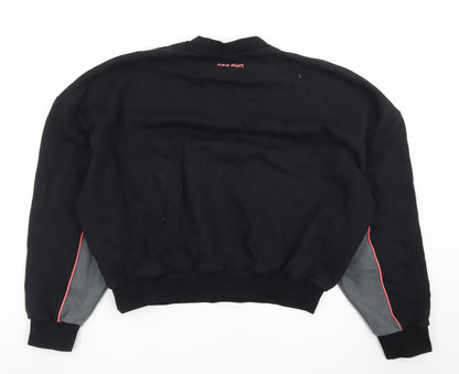 Red Run Women's Black Performance Pullover Sweatshirt Size L