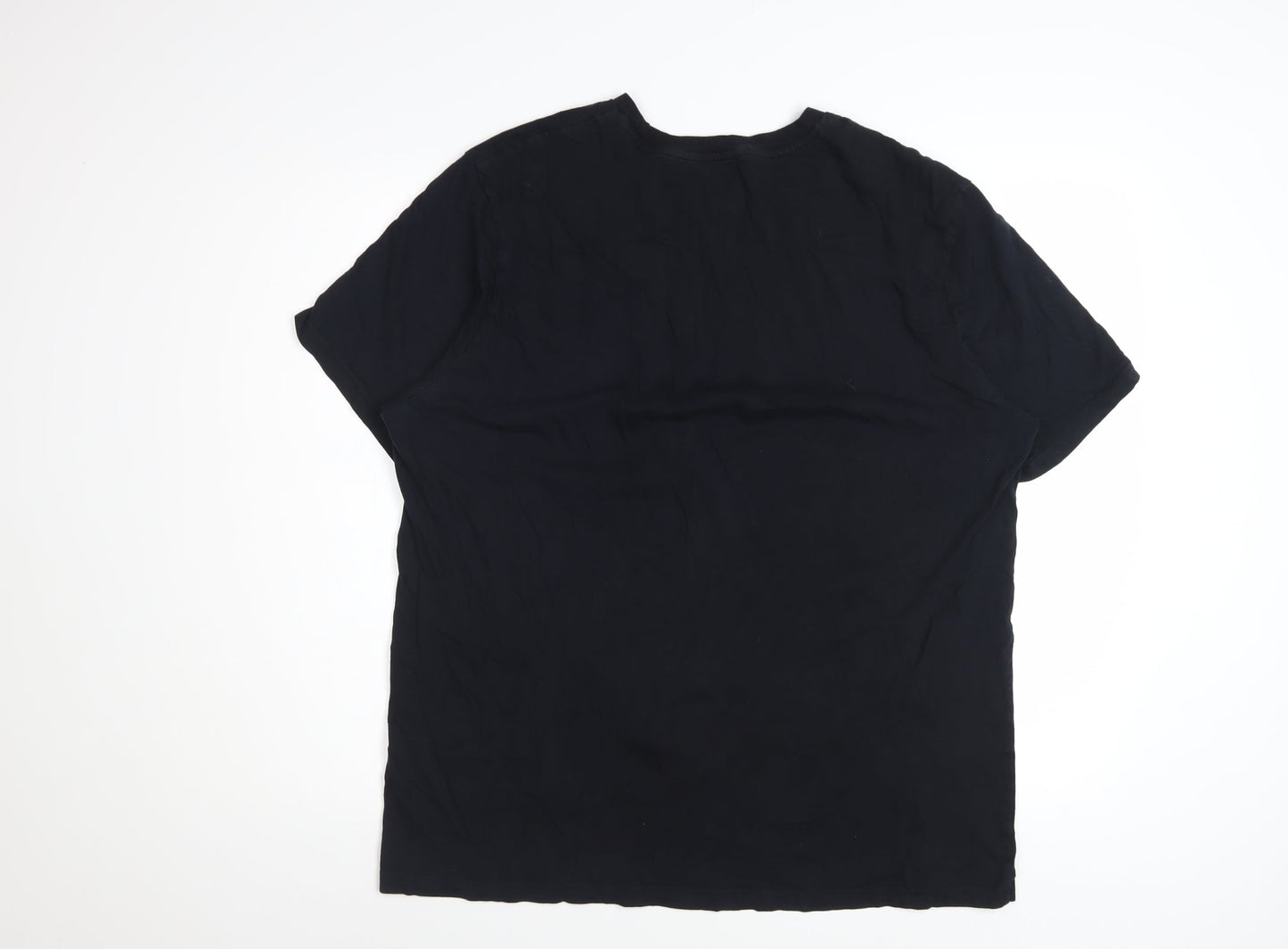 Guinness Men Black XL Short Sleeve Beer Graphic Cotton T-Shirt