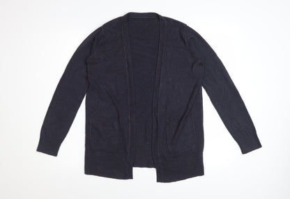 Marks and Spencer Women's Black Acrylic Long Sleeve Cardigan Size S