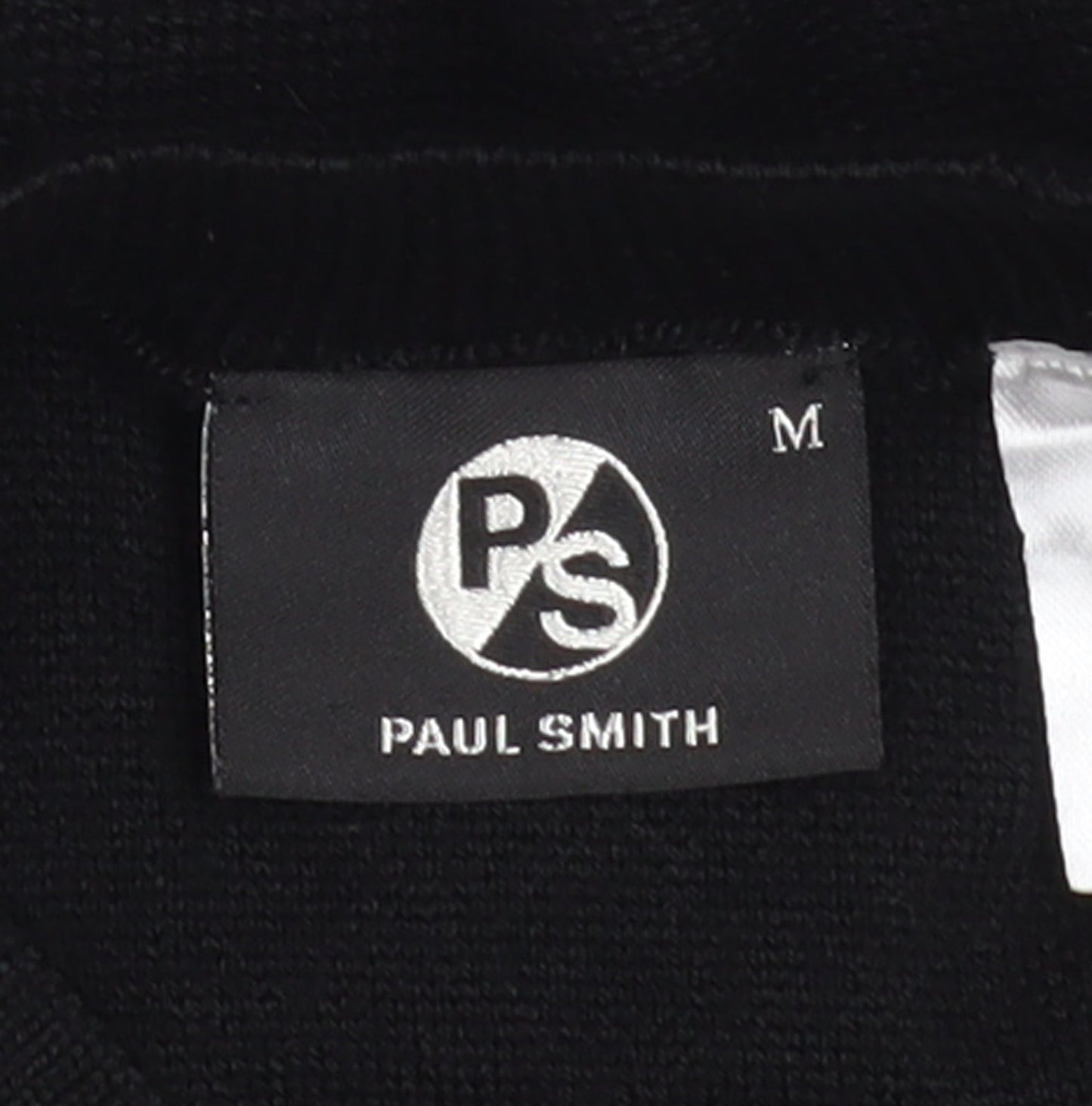 Paul Smith Men's Black Merino Wool V-Neck Pullover Jumper M