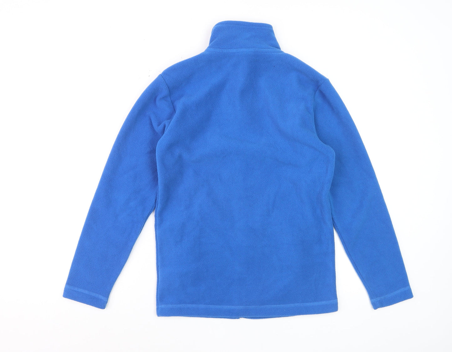 Gelert Boys Blue Full Zip Fleece Jacket 13 Years Outdoor Mid-Length
