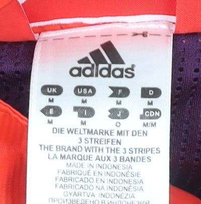 Adidas Women's Purple Waterproof London 2012 Hooded Jacket Size M