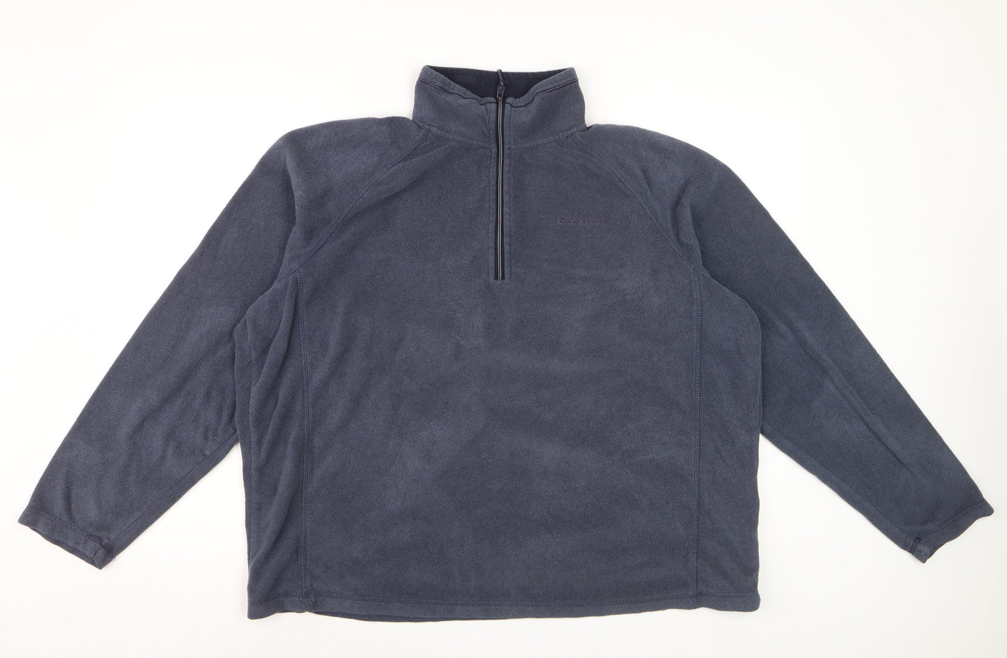 Craghoppers Men's Blue XL Fleece 1/4 Zip Pullover Sweatshirt