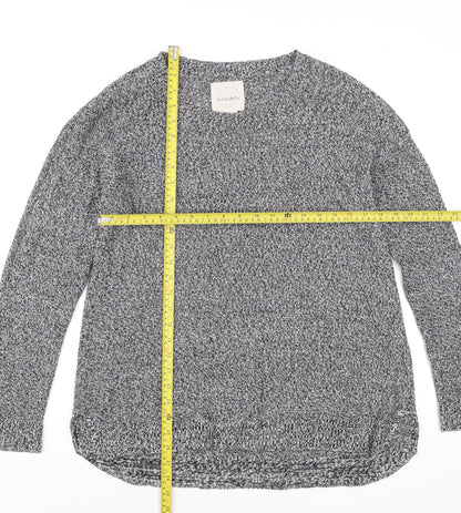 Archy & Co. Women's Grey Knit Pullover Jumper Size M