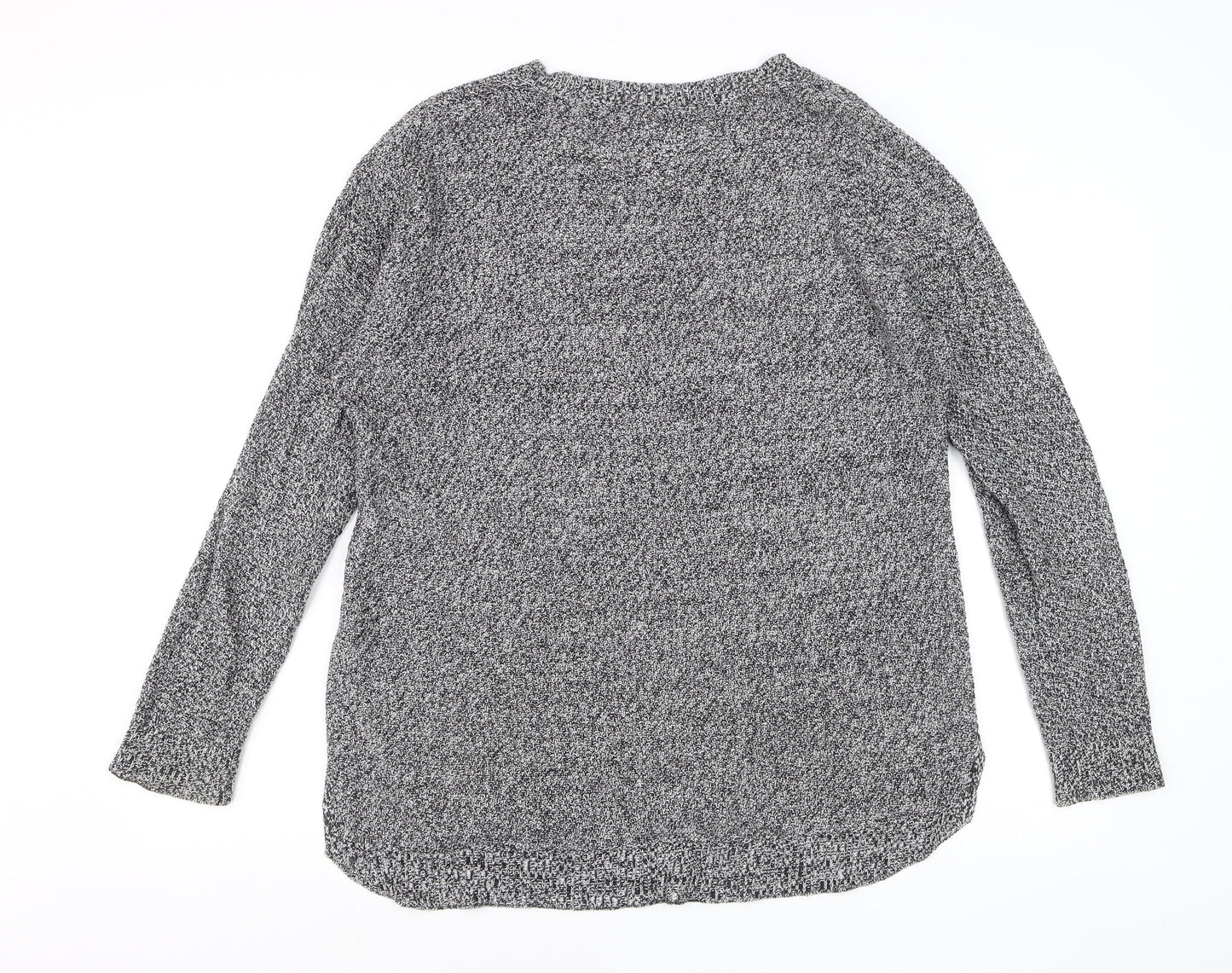 Archy & Co. Women's Grey Knit Pullover Jumper Size M