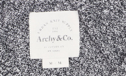 Archy & Co. Women's Grey Knit Pullover Jumper Size M