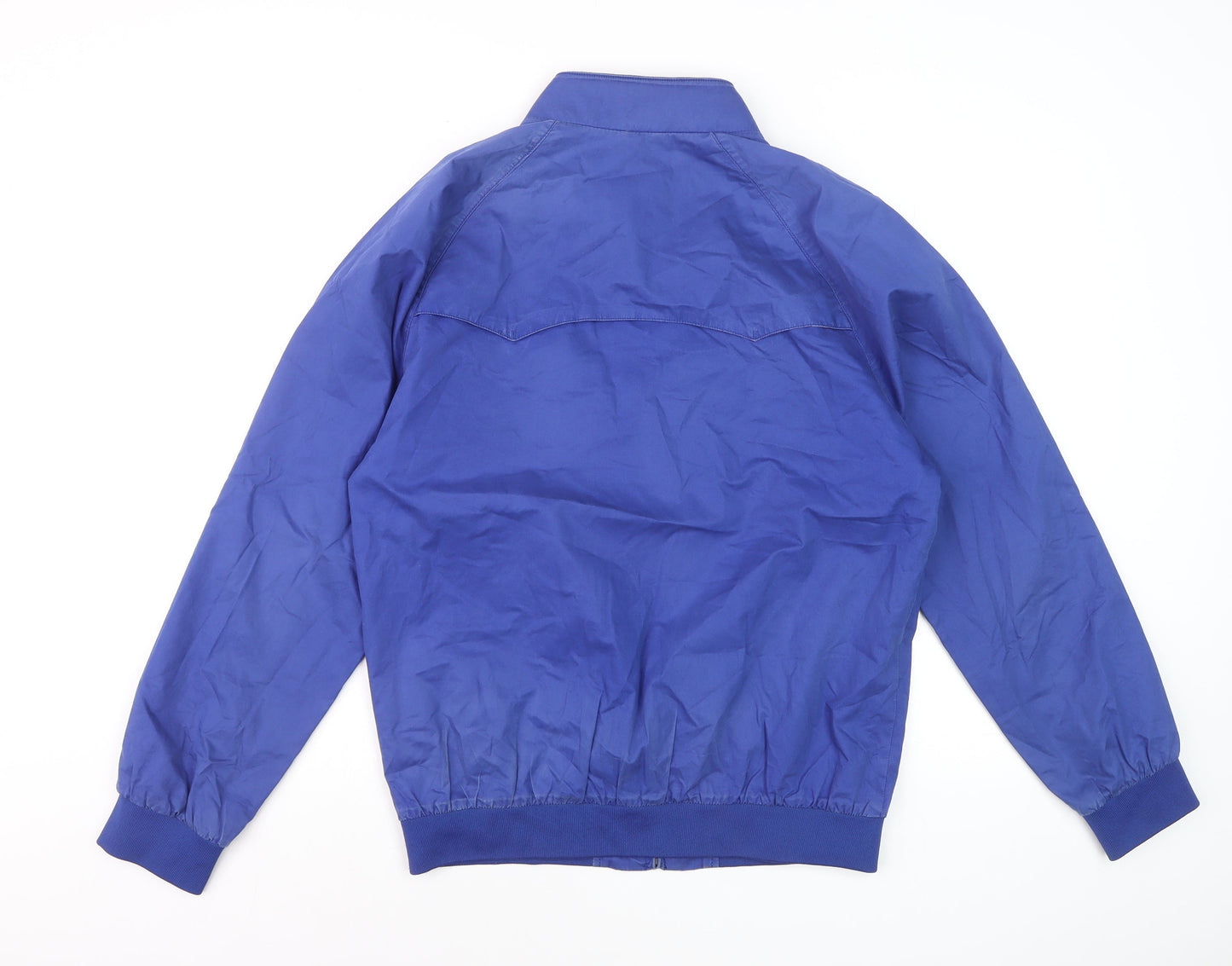 Ben Sherman Men Blue Bomber Jacket L Lightweight Classic Style