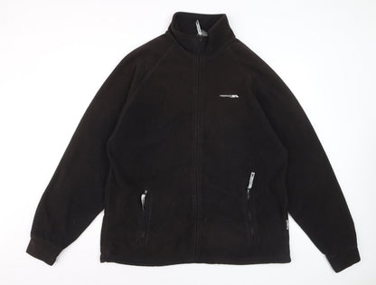 Trespass Men's Black Fleece Full Zip Lightweight 2XL Jacket