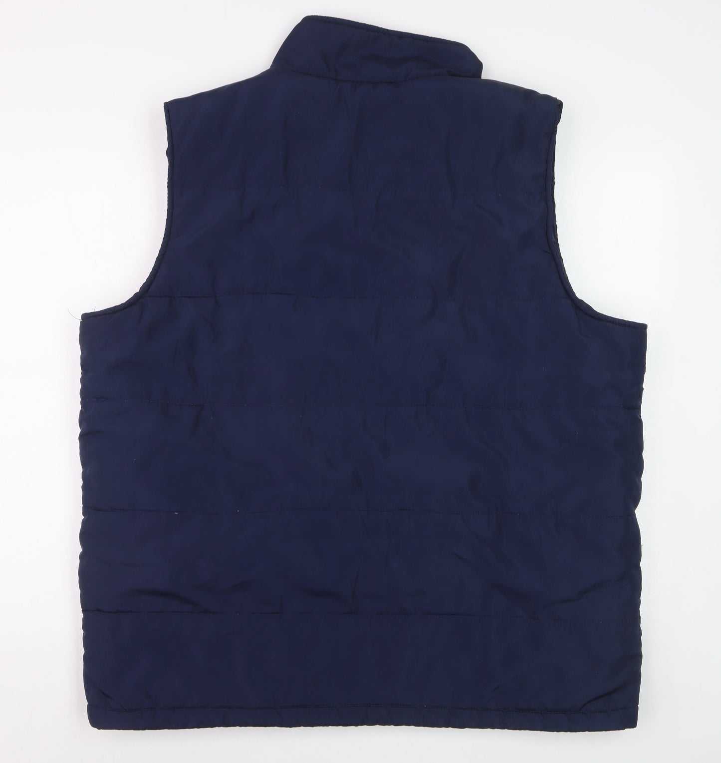 Avenue Men's Blue XL Padded Polyester Bodywarmer Waistcoat