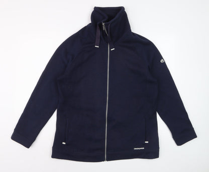Craghoppers Womens Blue Full Zip Fleece Jacket UK 18 Regular Fit