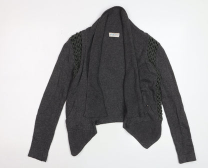 Marks and Spencer Women’s Grey Open Knit Cardigan Size 8