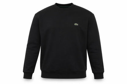Lacoste Men’s Black Classic Fit Crew Neck Sweatshirt Size L