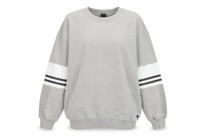 Lilybod Women Grey Crew Neck Pullover Sweatshirt XS Cotton