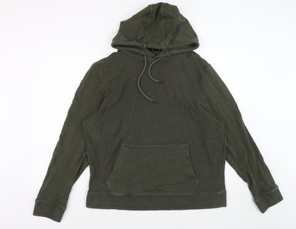 Ted Baker Men's Green XL Pullover Hoodie Cotton Lightweight