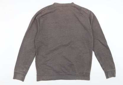 Star Wars Men's Brown Chewbacca Crew Neck Sweatshirt Size L