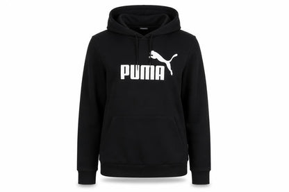 Puma Womens Black Hoodie UK 12 Pullover Hooded Sweatshirt