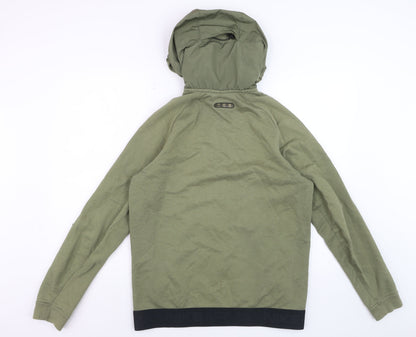 Nike Air Max Men's Green Hooded Full Zip Jacket Size M