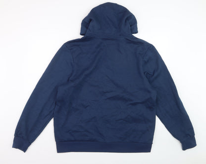 Slazenger Men's Blue Full Zip Hoodie Size L Regular Fit