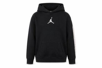 Jordan Boys Black Pullover Hoodie Size 12-13 Years Jumpman Logo Sweatshirt