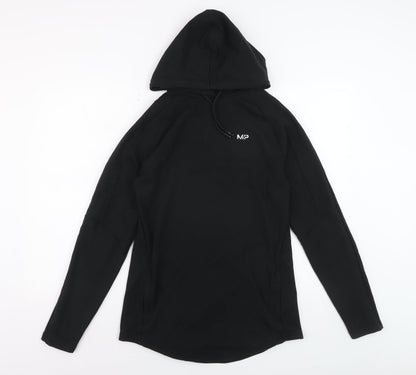 MP Womens Black Pullover Hoodie Small Cotton Blend