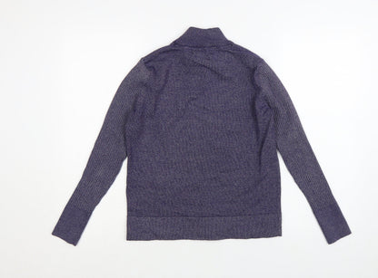 Biba Women's Purple Roll Neck Knit Jumper Size S