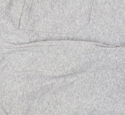 Firetrap Men's Grey Sweatpants L Regular Fit Drawstring Casual Trousers