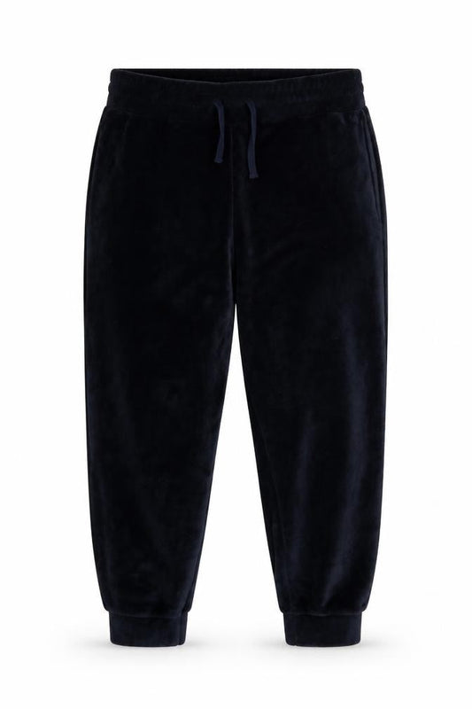ASOS DESIGN Womens Blue Velour Jogger Trousers XL Soft Cozy Casual