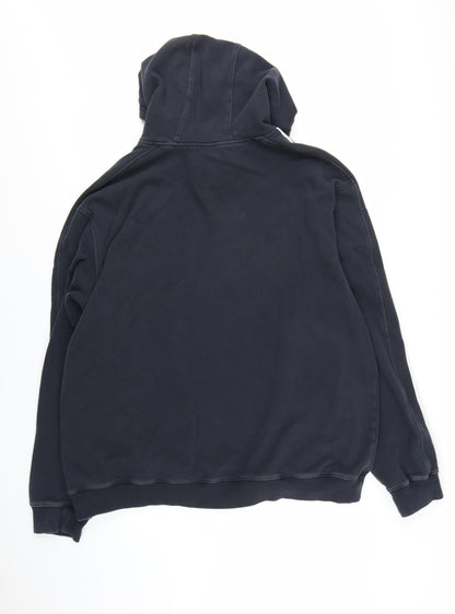 Adidas Men's Black 2XL Pullover Hoodie Fleece Sportswear