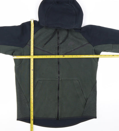 Nike Men's Green Full Zip Hoodie Size M Regular Fit