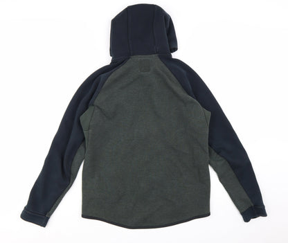 Nike Men's Green Full Zip Hoodie Size M Regular Fit