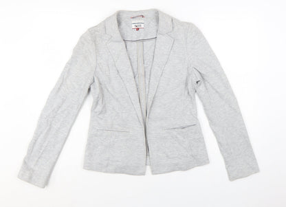 Hilfiger Denim Women's Grey Blazer Jacket Size S Tailored Casual