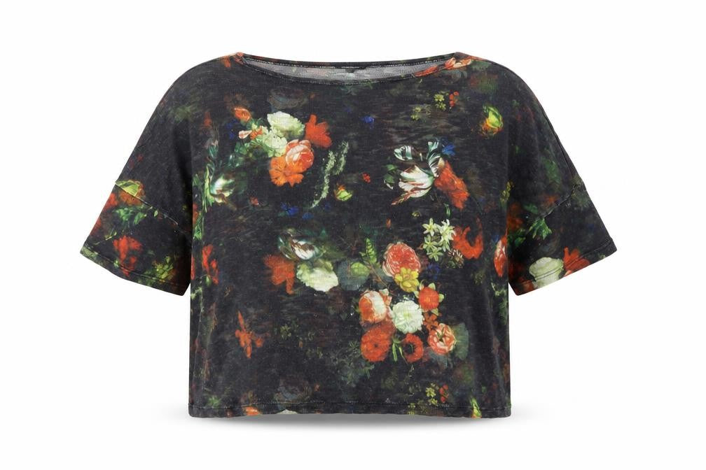 River Island Women's Multicoloured Floral Relaxed Pullover Jumper Size 8
