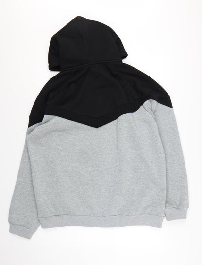 Everlast Men’s Grey Full Zip Hoodie 2XL Sports Fleece