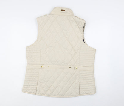 Regatta Women's Beige Quilted Waistcoat Size 18 Outdoor Padded Gilet