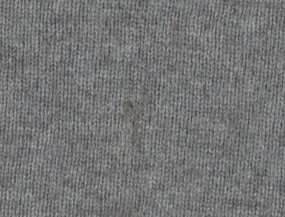 Massimo Dutti Womens Brown Wool Cashmere Crew Neck Jumper S