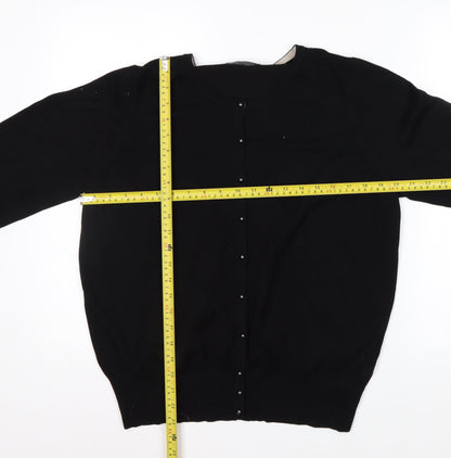 Marks and Spencer Women’s Black Long Sleeve Cardigan Size 20
