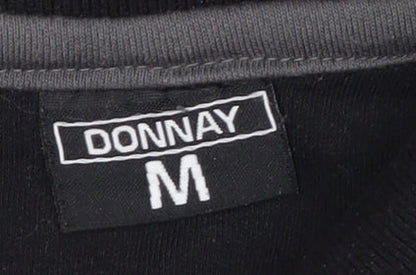 Donnay Men's Black Polo Shirt M Regular Fit Sports Top