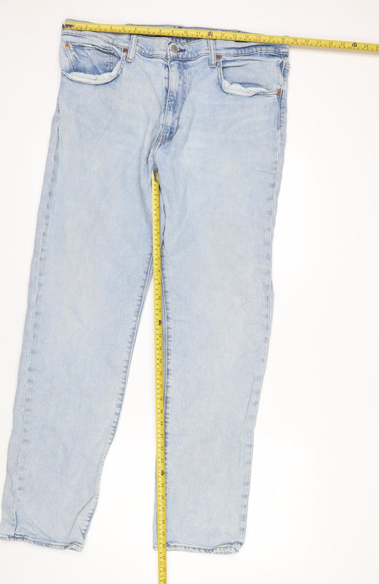 Levi's 502 Men's Light Blue Straight Denim Jeans W38 L34