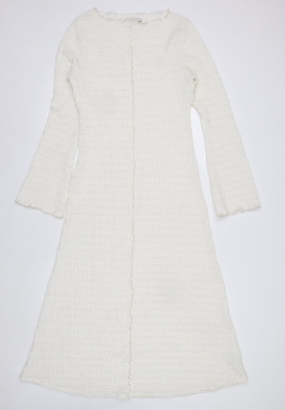 Marks and Spencer Women’s White Tall Size 10 Bodycon Midi Dress