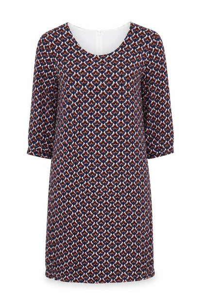Great Plains Women's Multicoloured XS Shift Dress Geometric Print