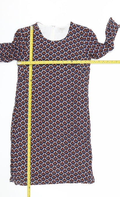Great Plains Women's Multicoloured XS Shift Dress Geometric Print