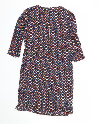 Great Plains Women's Multicoloured XS Shift Dress Geometric Print