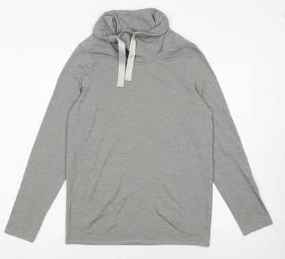 Craghoppers Women’s Grey Pullover Hoodie UK 6 Long Sleeve Lightweight